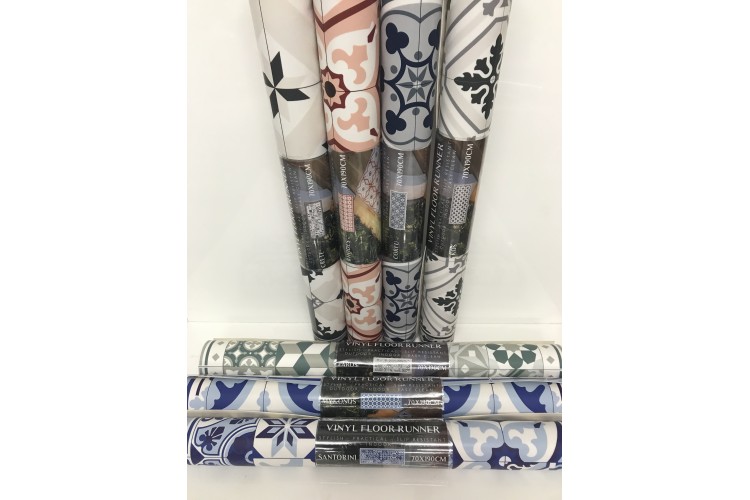 Vinyl Floor Runners Display Stand